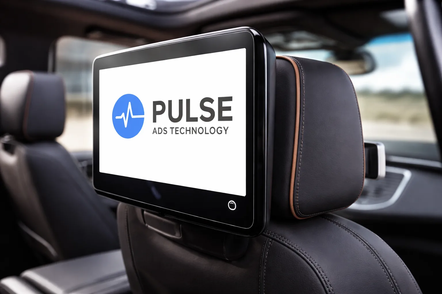 Écran Pulse dans un véhicule